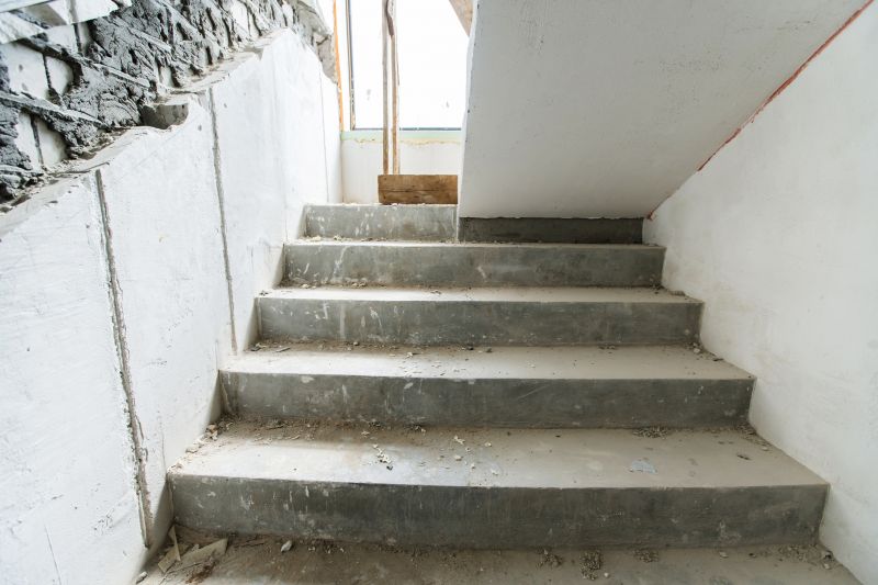 Cement Step Installation