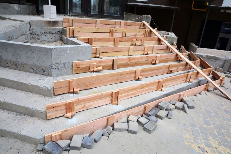 Cement Steps Construction