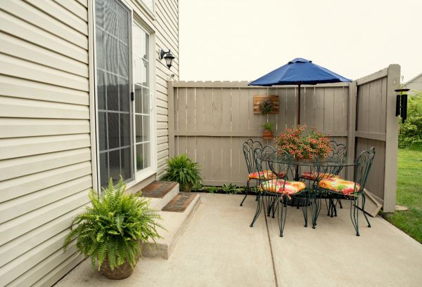 Patio Slab Installation in Arlington