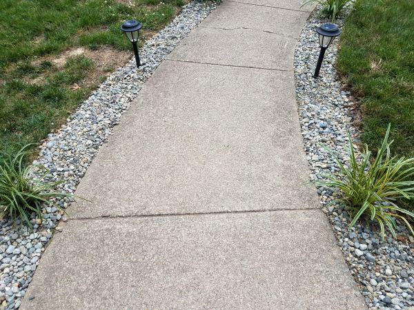 Cost of Cement Path Construction in Arlington